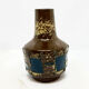 1970s mid-century modern ceramic vase VEB Haldensleben, Germany