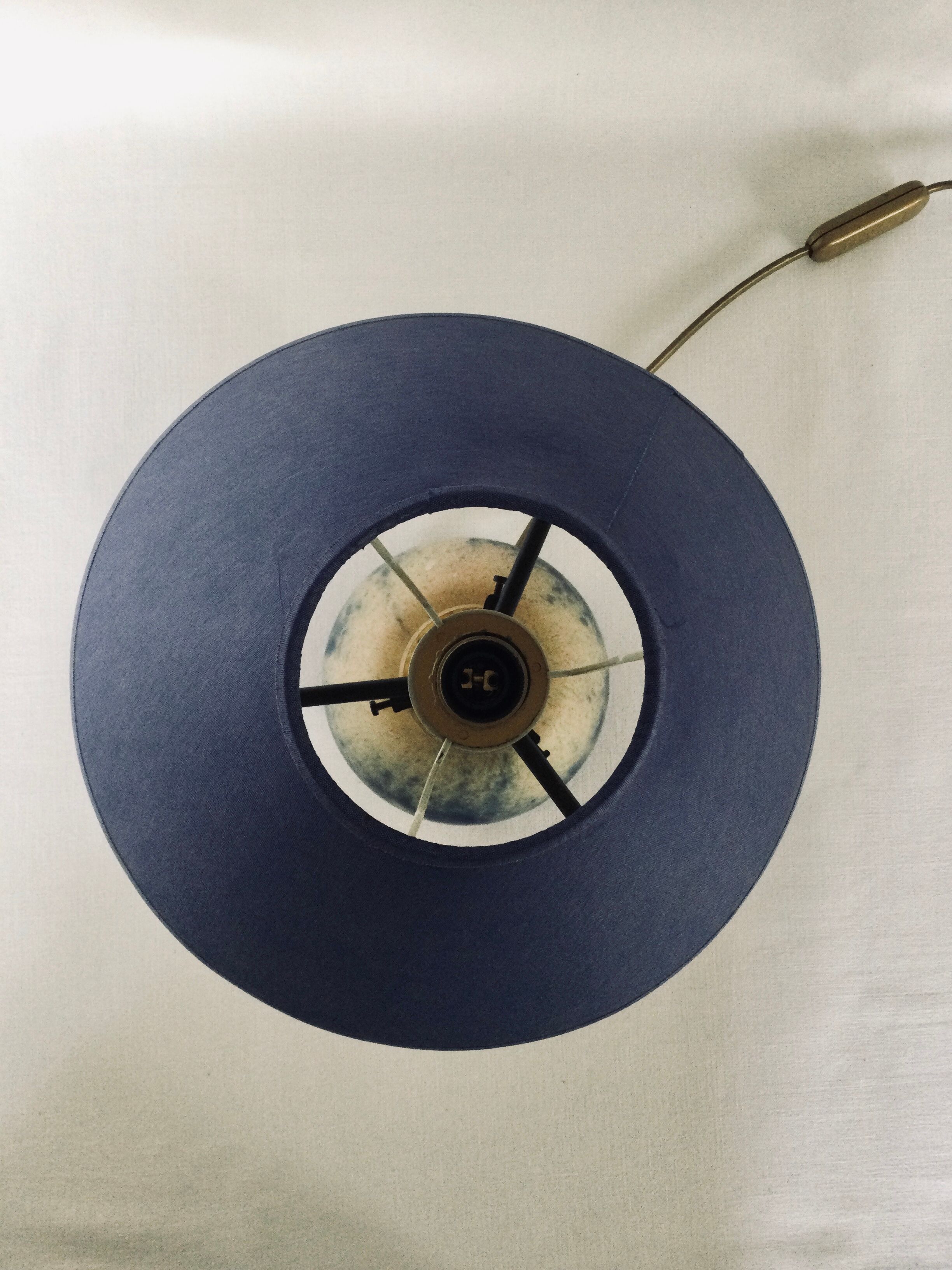 Glass paste lamp by A.France