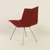 Chaise 'ga' par hans bellmann pour horgenglarus, 1955 – rouge