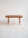 Table à manger extensible scandinave en teck et chêne des années 1960
