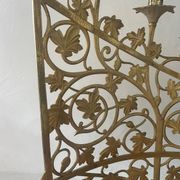 Chandelier en bronze doré, fin XIXème