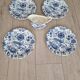 4 plates and sauce boat Villeroy et Boch modèle Paradiso