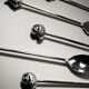 Silver-plated seashell cutlery set