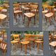 Lot 12 baumann bistro chairs and other 30/50 years