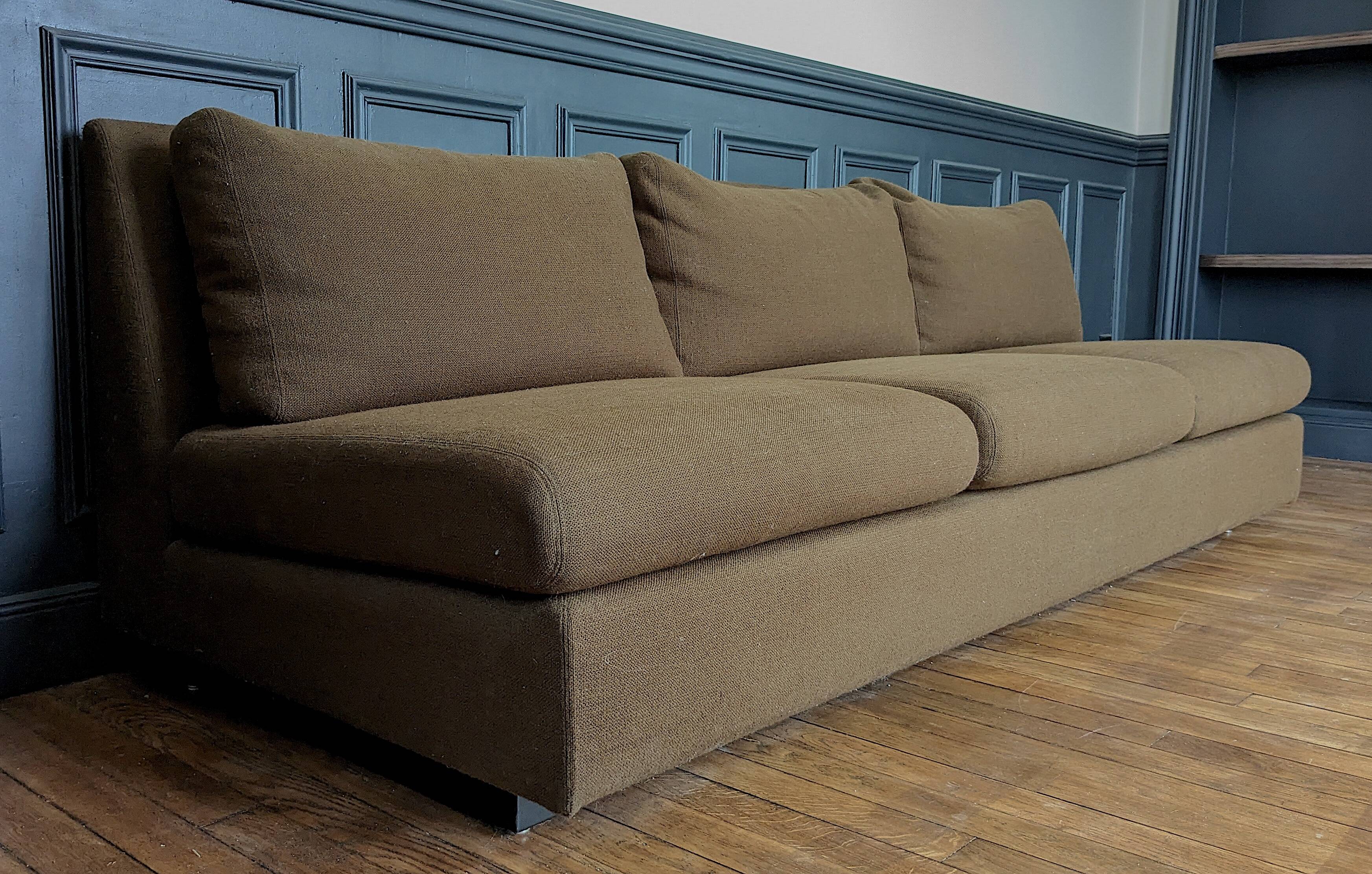 3-seater sofa, Mobilier International, 70s
