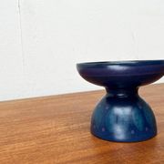 Vintage pottery candlestick from West Germany by KMK Keramik Manufaktur Kupfermühle, 1970s.