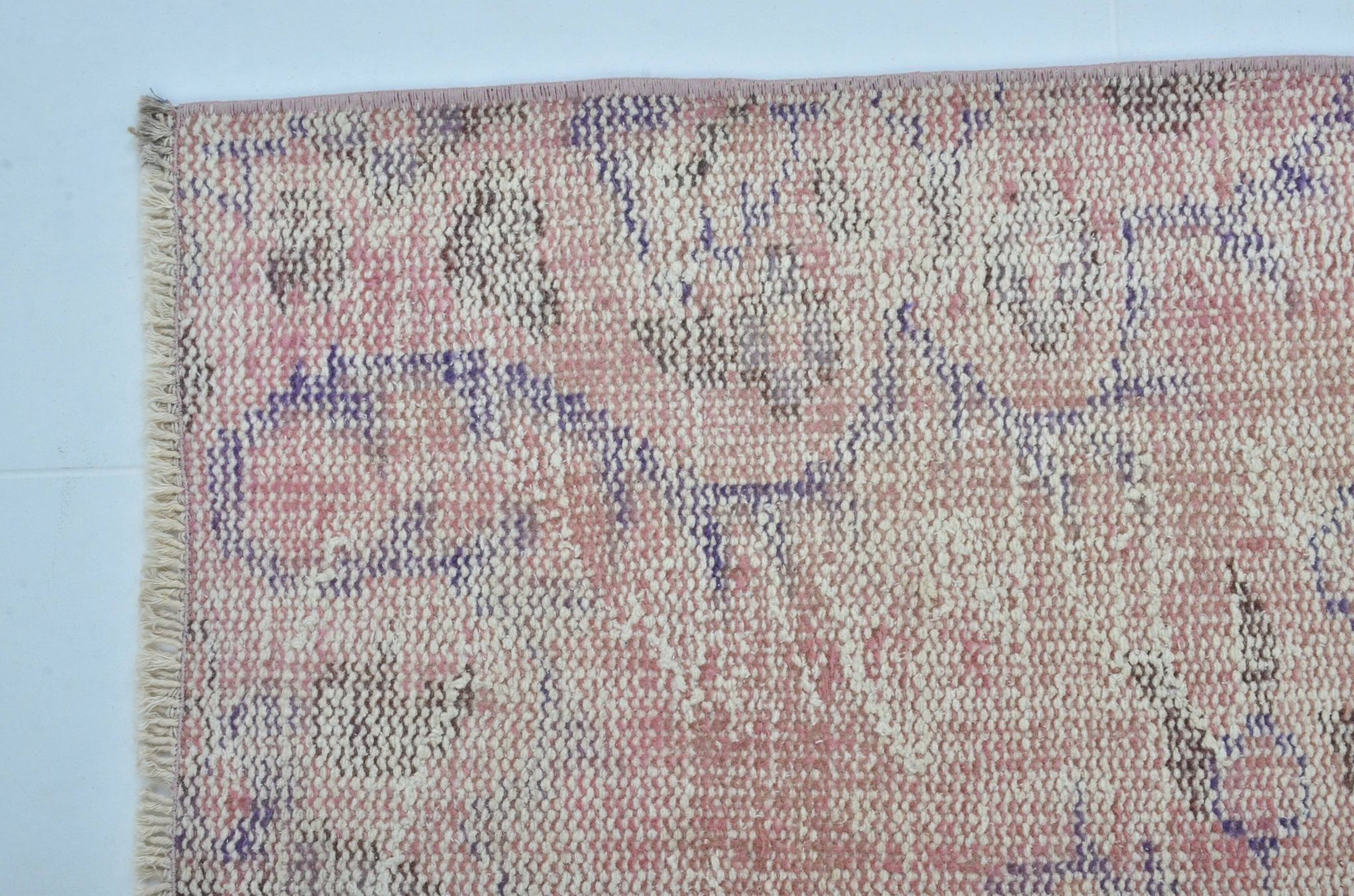 Pink Oushak Turkish Runner sku 3332