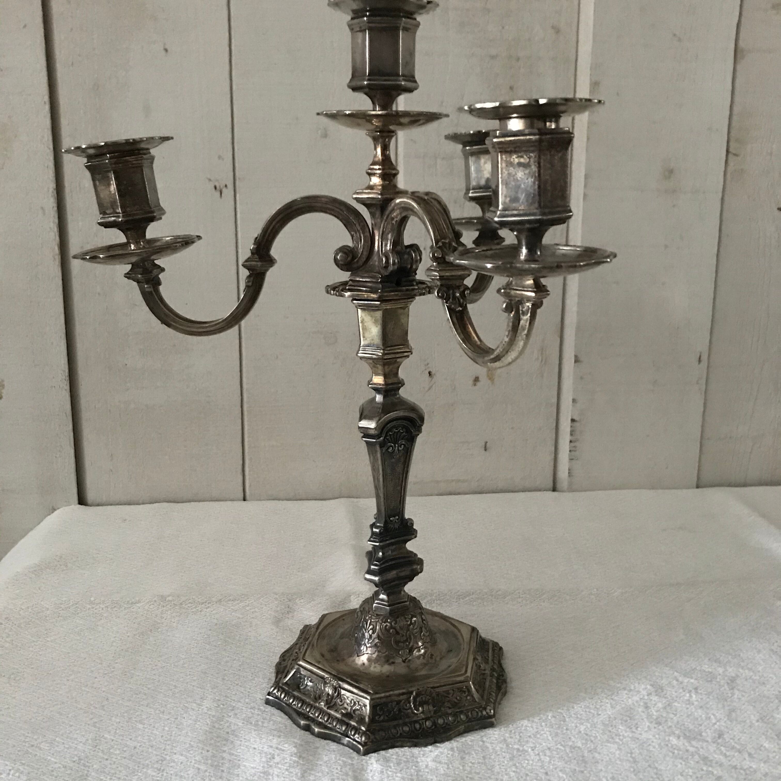 silver metal chandeliers