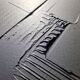 Tableau peinture monochrome noir