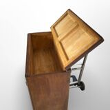 Buffet/crédence Art déco italien en noyer, années 1940