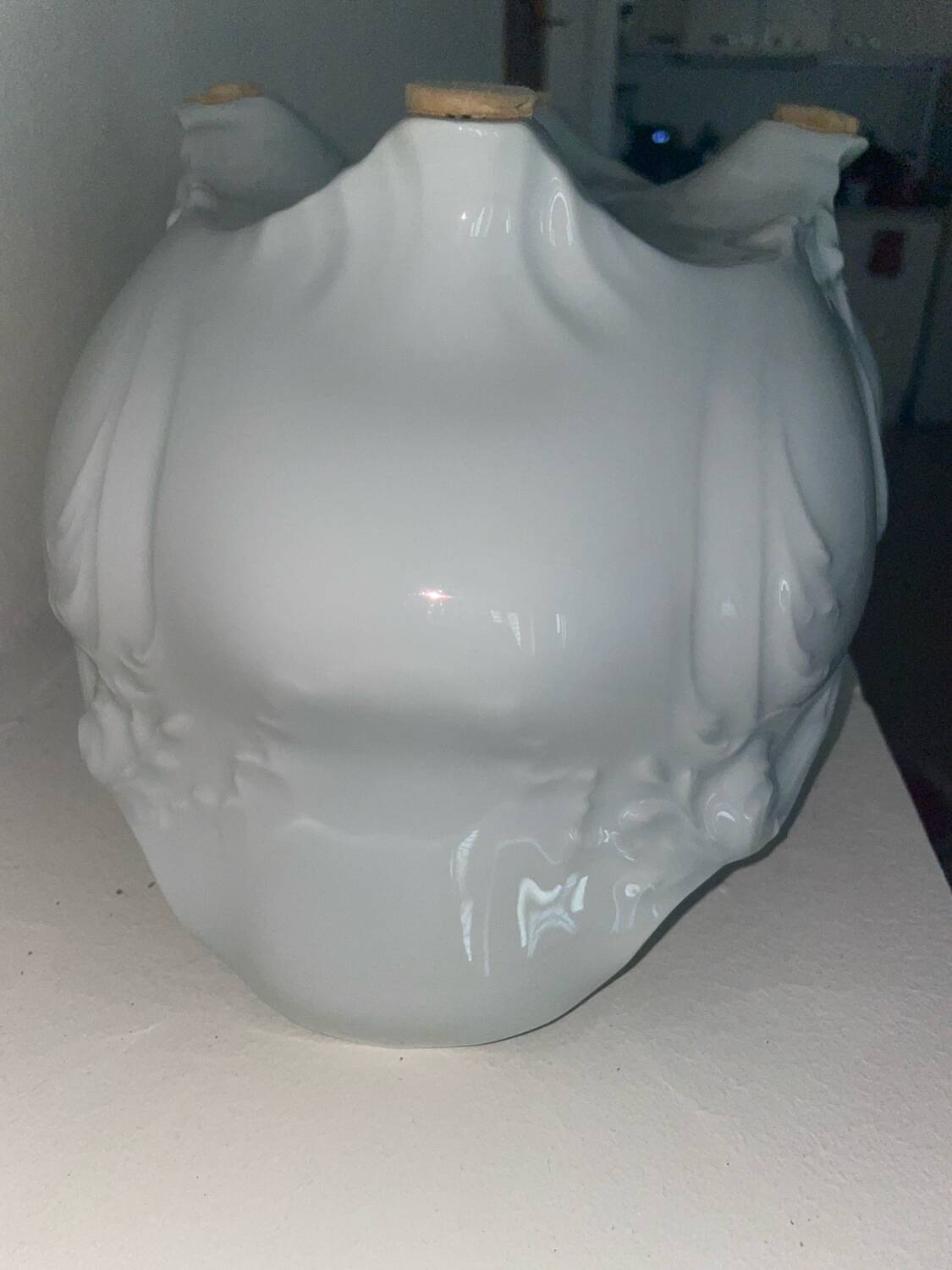 Limoges porcelain basket