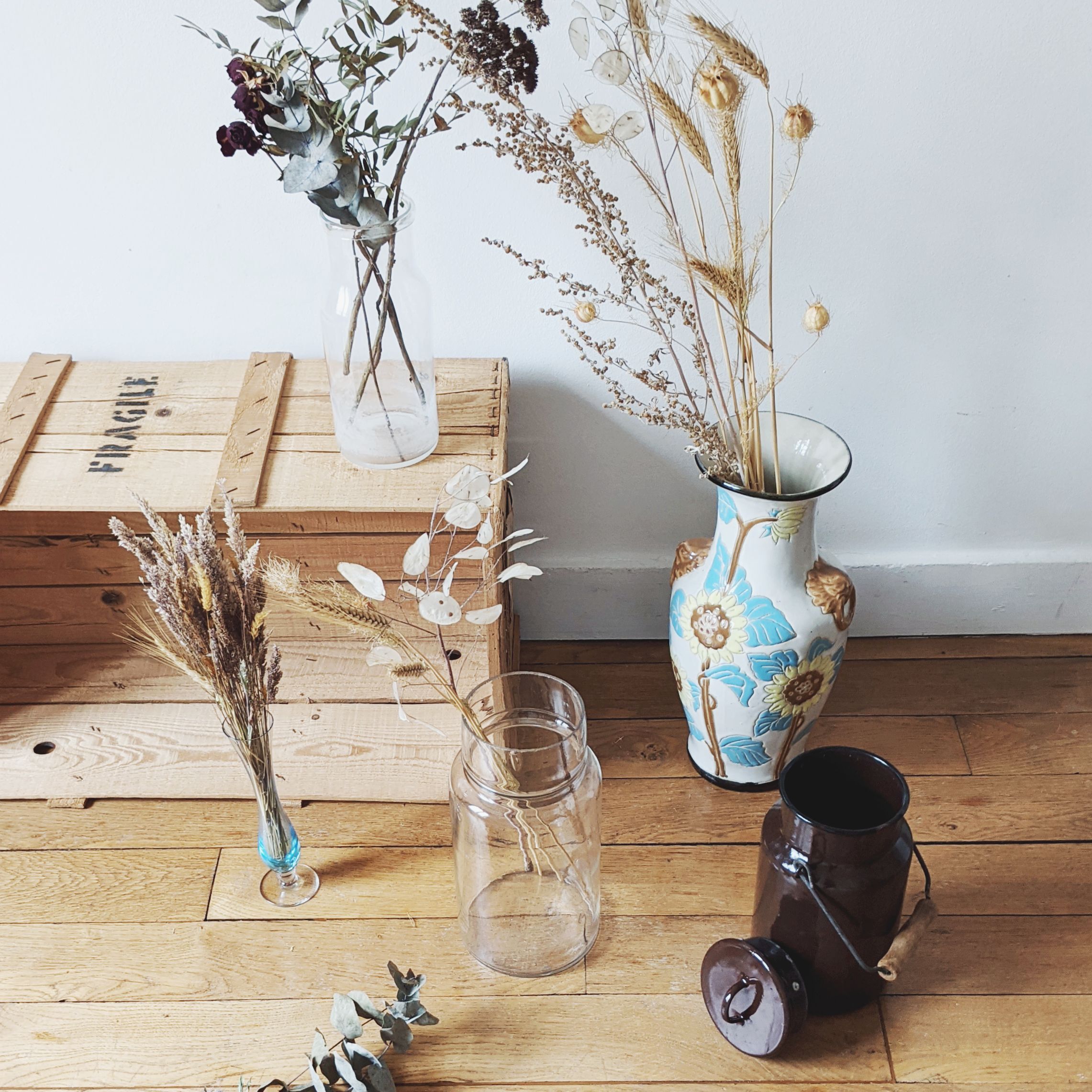 Glass vase