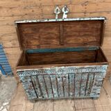 console - Burmese teak wedding chest
