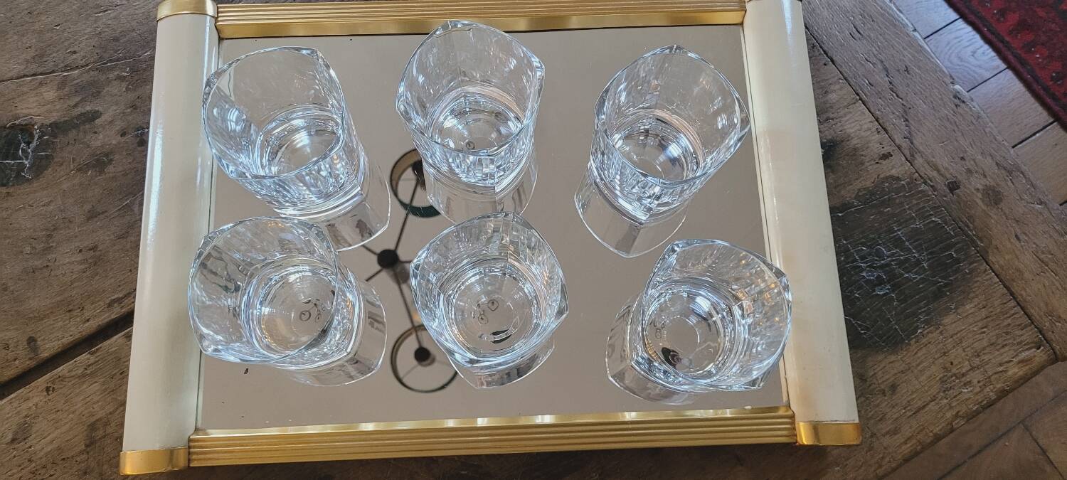 80's whiskey glasses