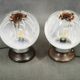 Pair of Murano Glass Table Lamps, Italy, 1950s