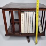 Small English style revolving table bookcase, 36 cm