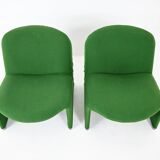 Pair of Alky Armchairs by Giancarlo Piretti for Anonima Castelli, 1970s