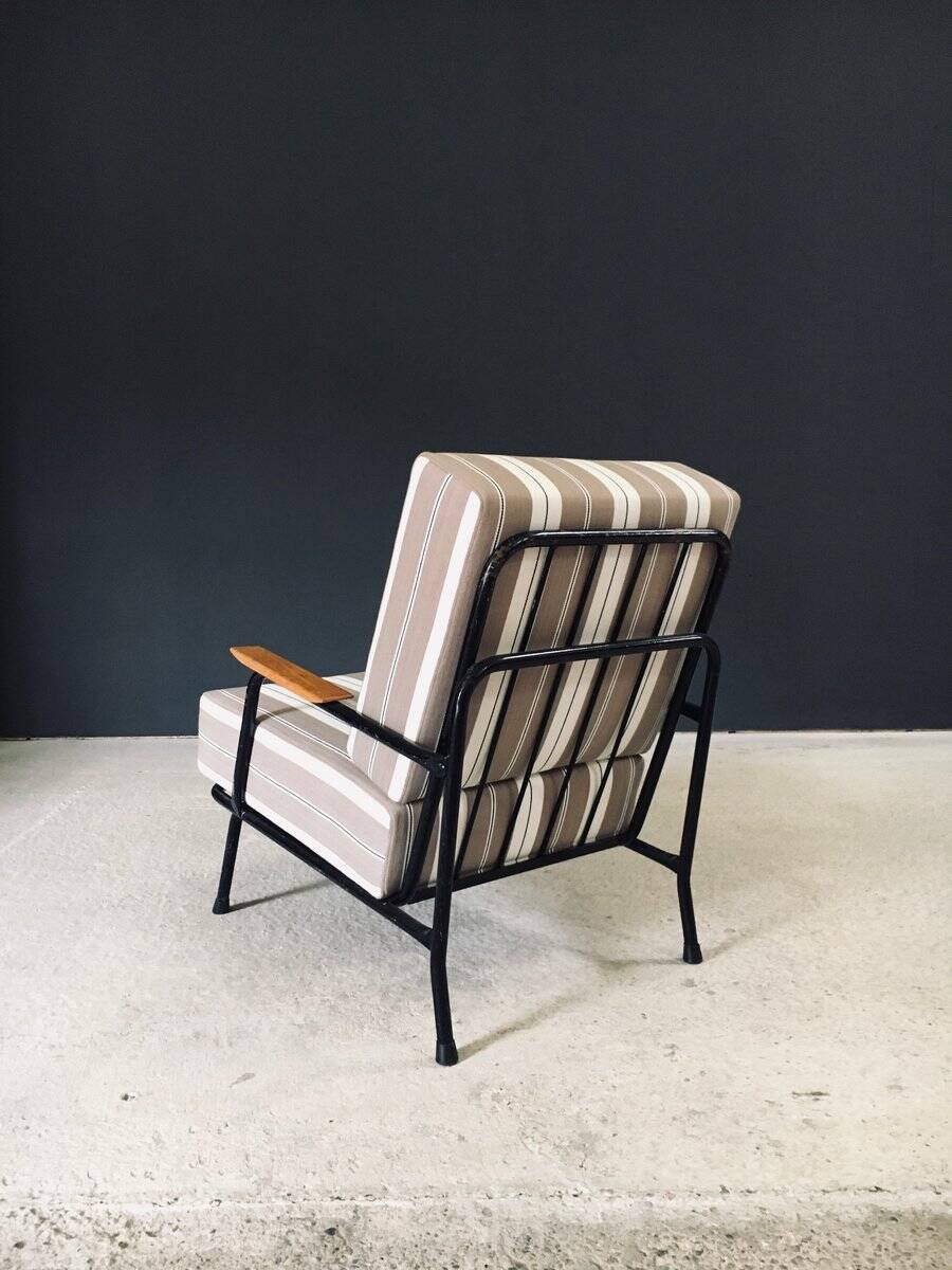 Mid-Century Modern Lounge Chair, France, 1950s