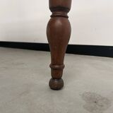 Old walnut bistro table