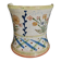 Ceramic tea light holder with signature to identify, 20th century