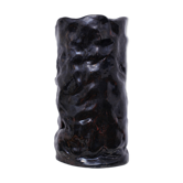 Vase céramique noir épais