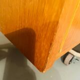 Vintage desk Maison Capelle circa 1960