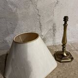Vintage 1950s brass lamp