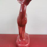 Ceramic statuette signed Jean