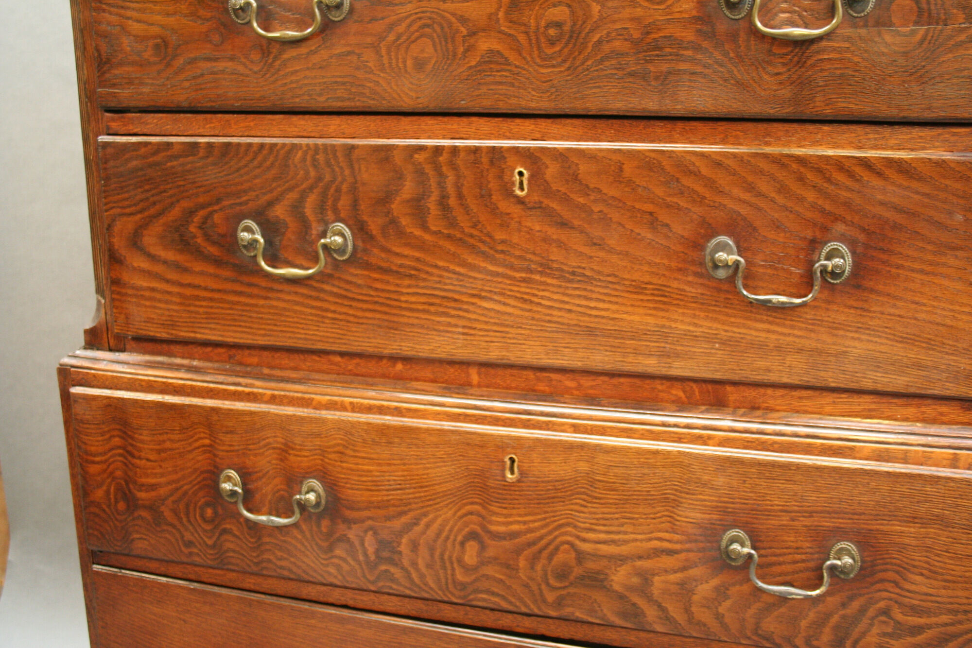 George 111 Tallboy Chest Of Drawers