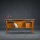 Danish Teak Desk by Peter Lovig Nielsen for Hedensted Mobelfabrik, 1960s