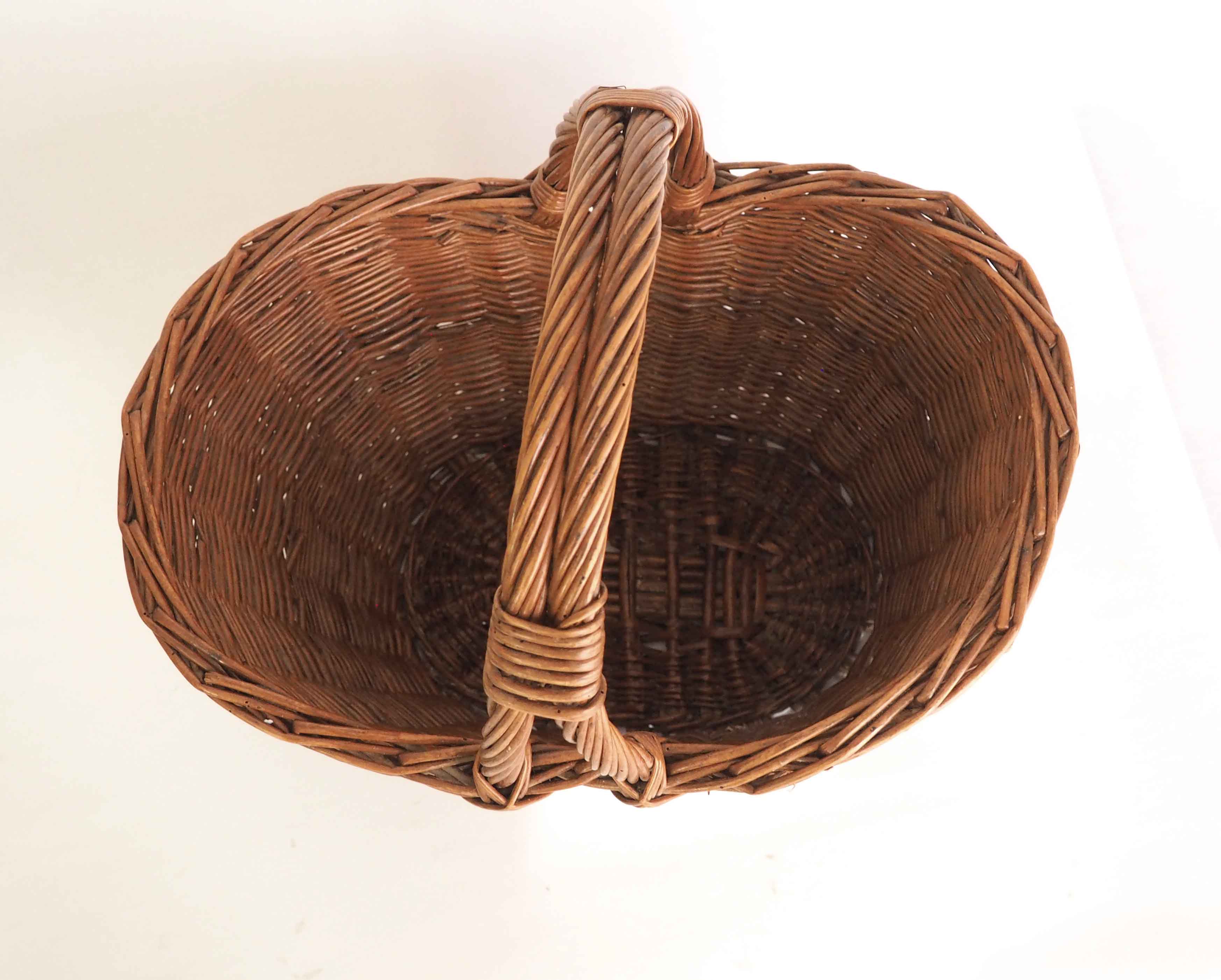 Old wicker basket