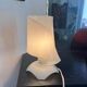 Small bedside lamp ribbon 60s 70s