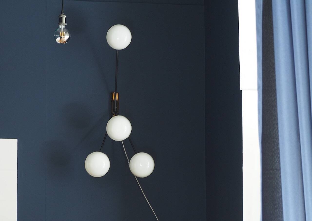 Large wall light attributed to maison lunel