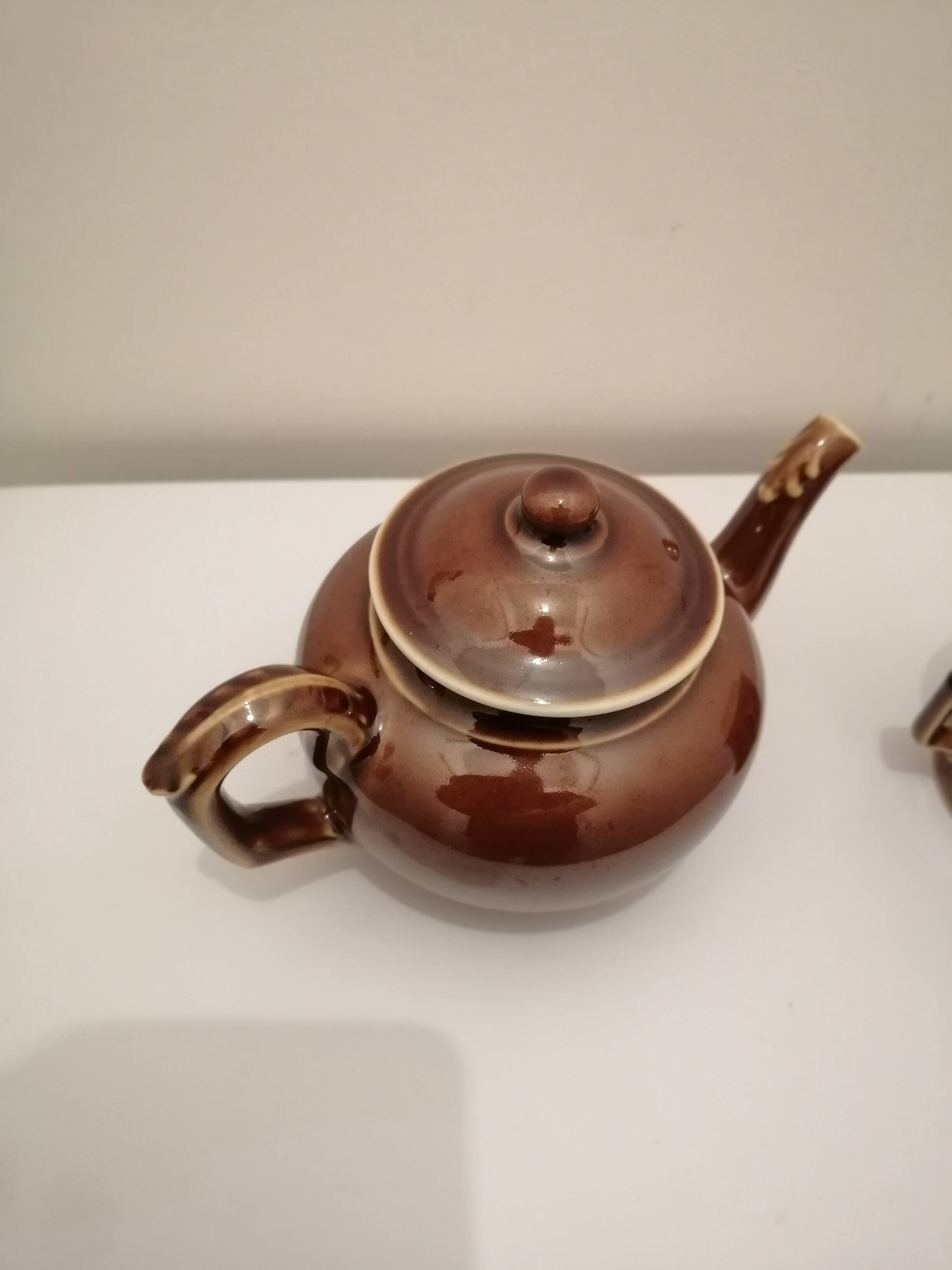 Vintage ceramic teapot