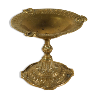 Brass "cut" ashtray