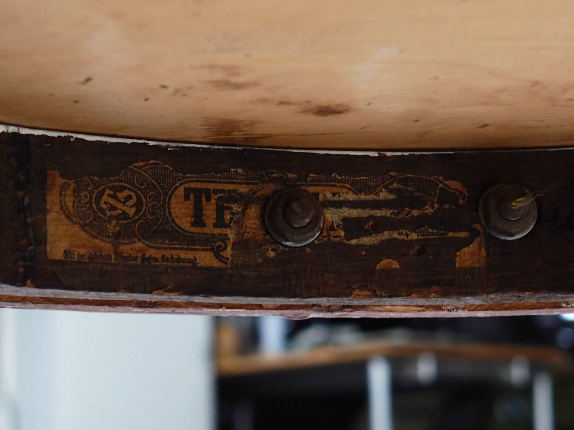 Beech chair, German design, 19th century, designer: Michael Thonet, production: Austria