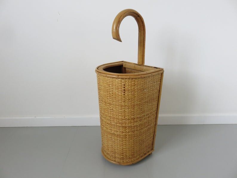 Bamboo rattan umbrella holder 60/70