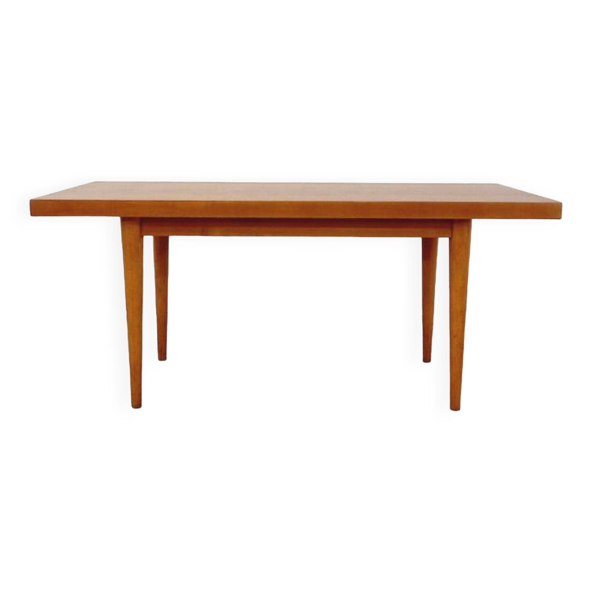Scandinavian dining table in teak