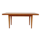 Scandinavian dining table in teak