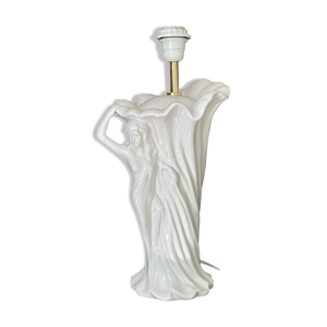 Pied de lampe en céramique style