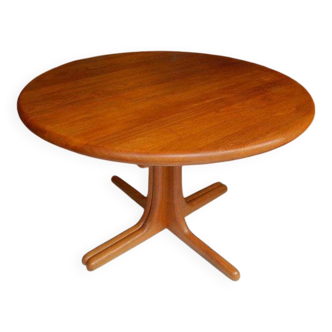 Juul Kristensen solid teak Scandinavian table from the 60s/70s