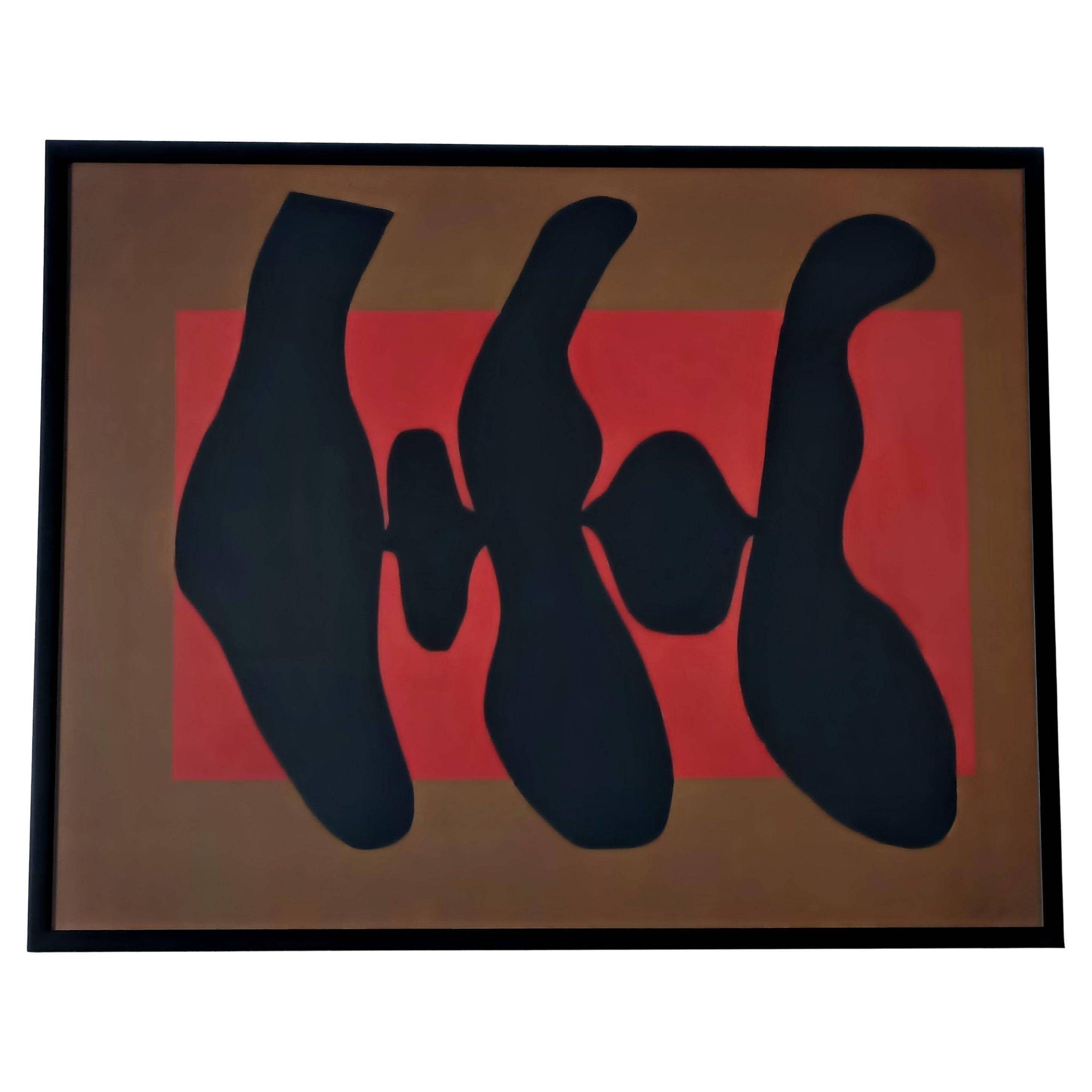 Robert Motherwell (Huile sur toile, The Dance II, 1952), Affiche/Impression, MOMA NY