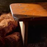 Antique footrest