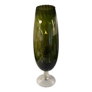 Blown glass vase, Italy, 70s/80s