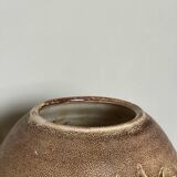 Openwork stoneware lamp, 1970.