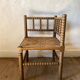 Pearl wood armchair