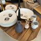 Rattan coffee table