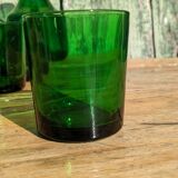 Vintage glass and carafe service