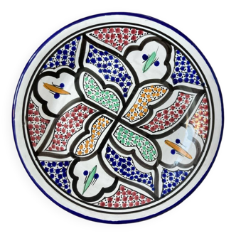 Assiette/plat artisanat marocain