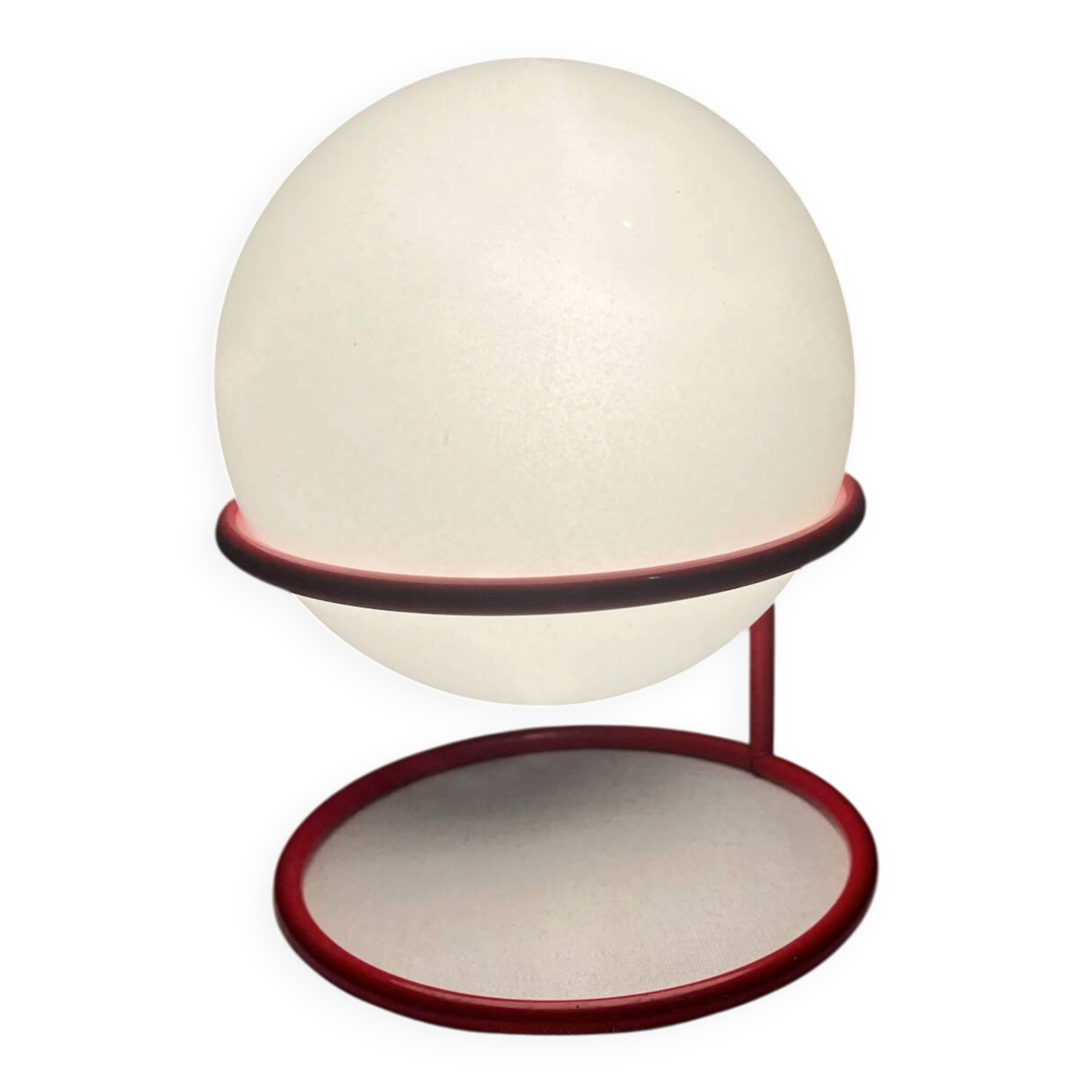 Lampe boule vintage design italien années 70